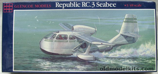 Glencoe 1/48 RC3 SeaBee - US Civil / Israeli Air Force / Great Britain Civil, 05104 plastic model kit